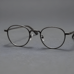 classic oval eyeglasses for men